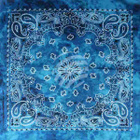 Viper Bandana, Sininen Paisley, 50x50cm 100% Puuvillaa UUSI - pikkukuva 1