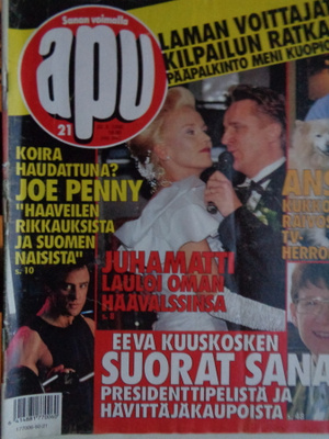 Apu lehti Nro 21/1992 (30.11)