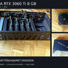 Louhintarigi 6 × RTX 3060 Ti 8GB – Ulvila - pikkukuva 1