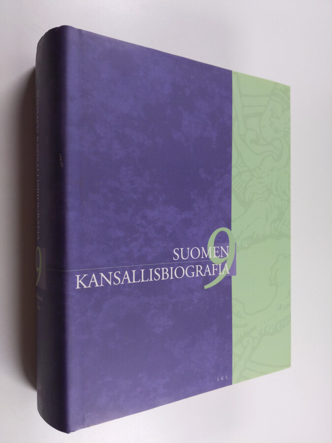 Suomen kansallisbiografia 9 : Siltanen-Tott