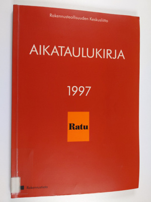Aikataulukirja 1997
