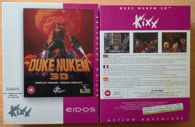 Duke Nukem 3D (1996) Big Box (Kixx) PC CD-ROM