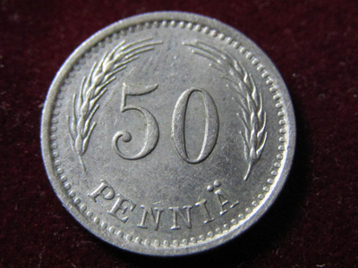 50 penniä 1940 CuNi