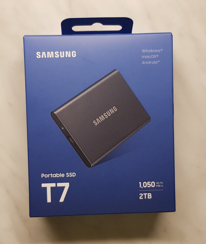 Samsung T7 ulkoinen SSD 2Tt