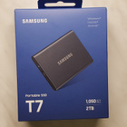 Samsung T7 ulkoinen SSD 2Tt - pikkukuva 1
