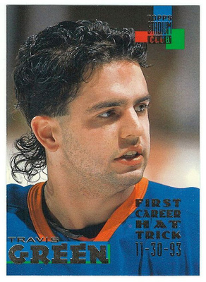 94-95 Topps Stadium Club #236 Travis Green