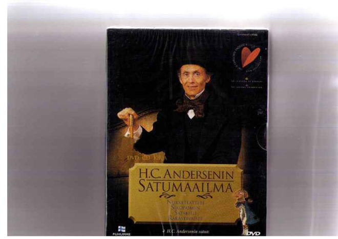 H.C.ANDERSENIN SATUMAAILMA (DVD-CD-KIRJA UUSI MUOVEISSA)