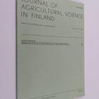 Jussi Tammisola : Journal of agricultural science in Finl... - pikkukuva 1