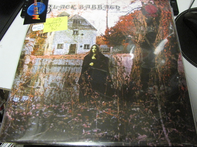 BLACK SABBATH - BLACK SABBATH LP EU '09 PAINOS M-/M-