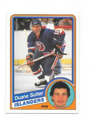 1984-85 OPC #137 Duane Sutter , New York Islanders