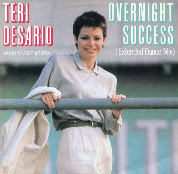 TERI DESARIO :: OVERNIGHT SUCCESS :: VINYYLI  MAXI 12"  1984