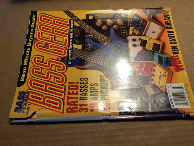 BASS PLAYER MAGAZINE BASS GEAR 2000