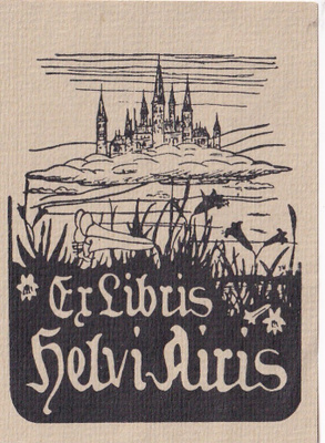 Ex Libris,Helvi Airis ,  b681