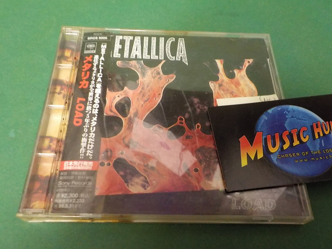 METALLICA - LOAD JAPANI PAINOS CD
