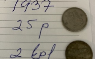 Pennit v. 1937 25 p 2 kpl
