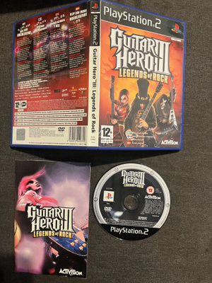 Guitar Hero III - Legends Of Rock PS2 (Suomijulkaisu)