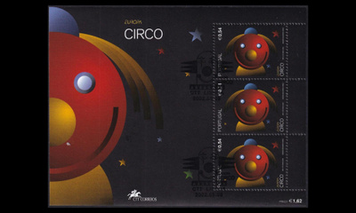Portugali 2593BL176 o Europa sirkus (2002)