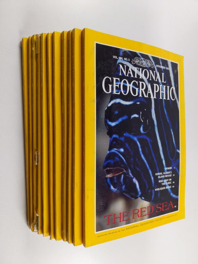 National Geographic vuosikerta 1993 (1-12 + Special edition)