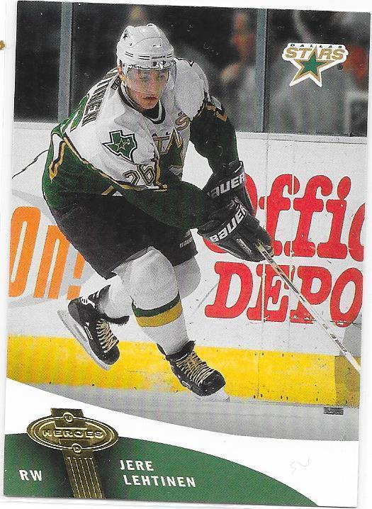 2000-01 UD Heroes #41 Jere Lehtinen Dallas Stars