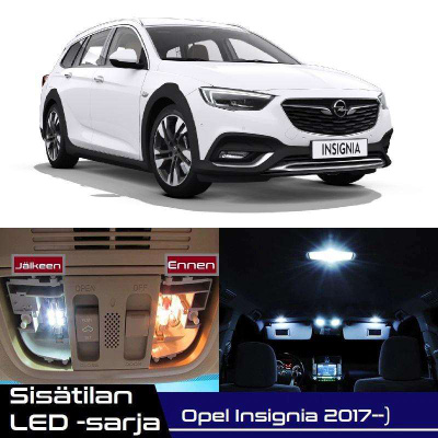 Opel Insignia (MK2) Sisätilan LED-sarja 22-osain