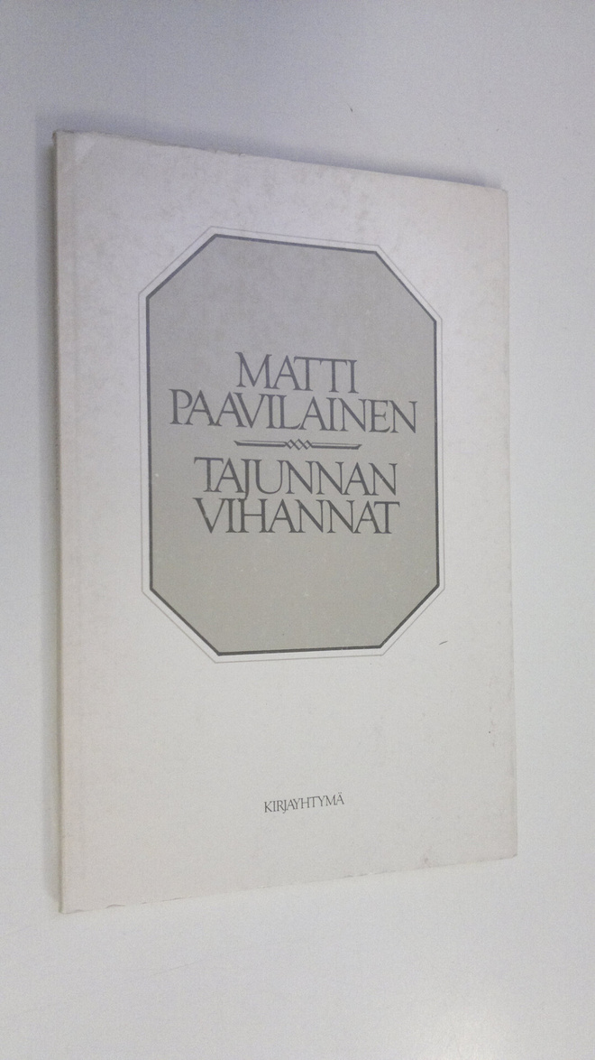Matti Paavilainen : Tajunnan vihannat