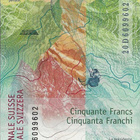 SWITZERLAND 2016. 50 Francs. UNC - pikkukuva 2
