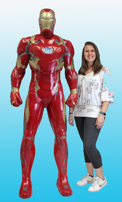 NECA 1:1 LIFE SIZE IRON MAN   - HEAD HUNTER STORE.