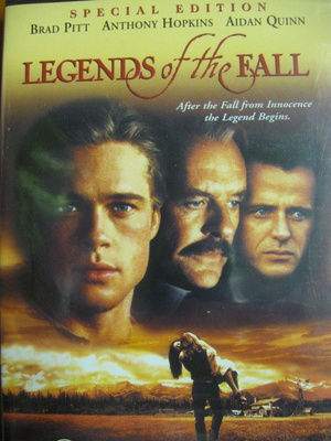 LEGENDS OF THE FALL/ INTOHIMON TUULET DVD UUSI SPECIAL EDITI