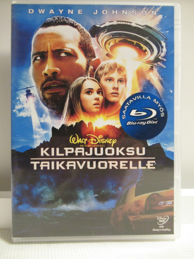 KILPAJUOKSU TAIKAVUORILLE (DWAYNE JOHNSON) DVD