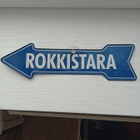 Rokkistara nuolikyltti, n. 30cm x 8cm. - pikkukuva 1