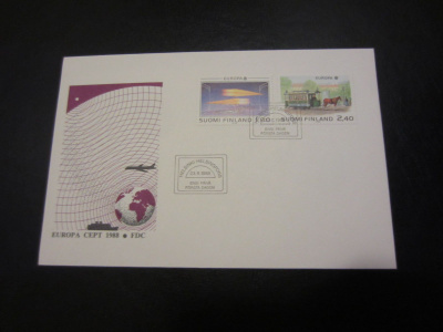 FDC 1988 Eurooppa-merkit