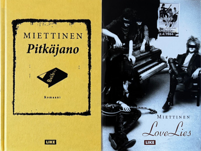KIMMO MIETTINEN Pitkäjano + LoveLies ROKKIROMAANIT (Like)