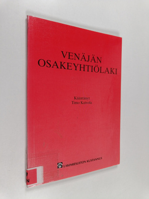 Venäjän osakeyhtiölaki