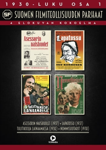 Suomen Filmiteollisuuden parhaat 30-luku (DVD)