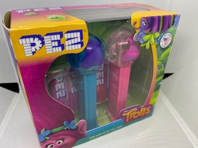PEZ Trolls boxi