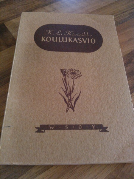 K.E. Kivirikko : Koulukasvio vuodelta 1946