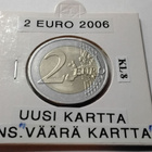 Suomi 2 euro 2006 "väärä kartta"-kolikkko - pikkukuva 1