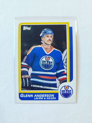 86-87 Topps - Glenn Anderson