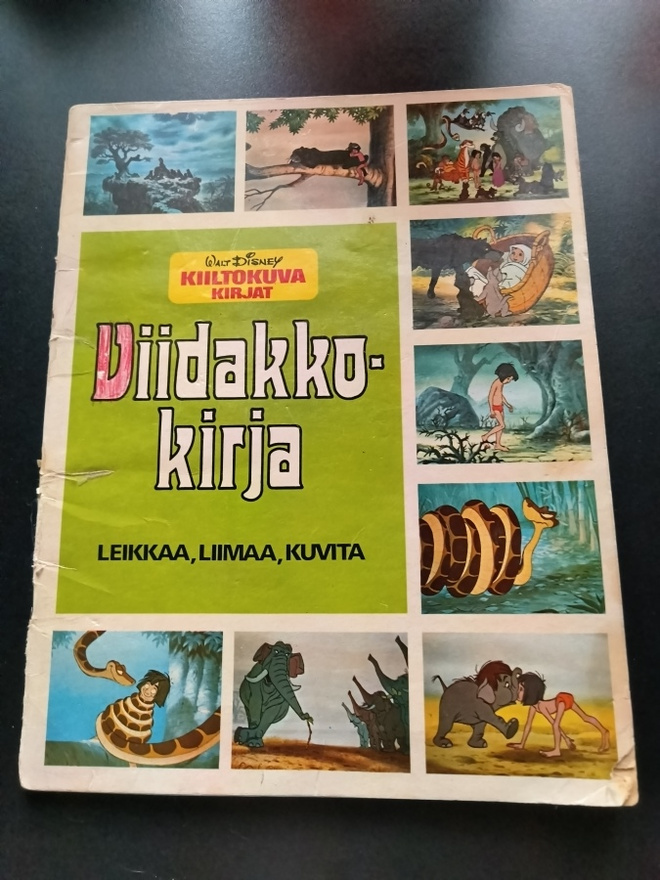 Kiiltokuva kirja Viidakkokirja