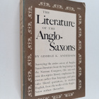 George K. Anderson : The literature of the Anglo-Saxons - pikkukuva 1