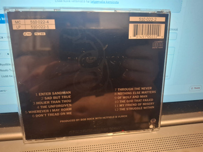 Metallica – Metallica cd