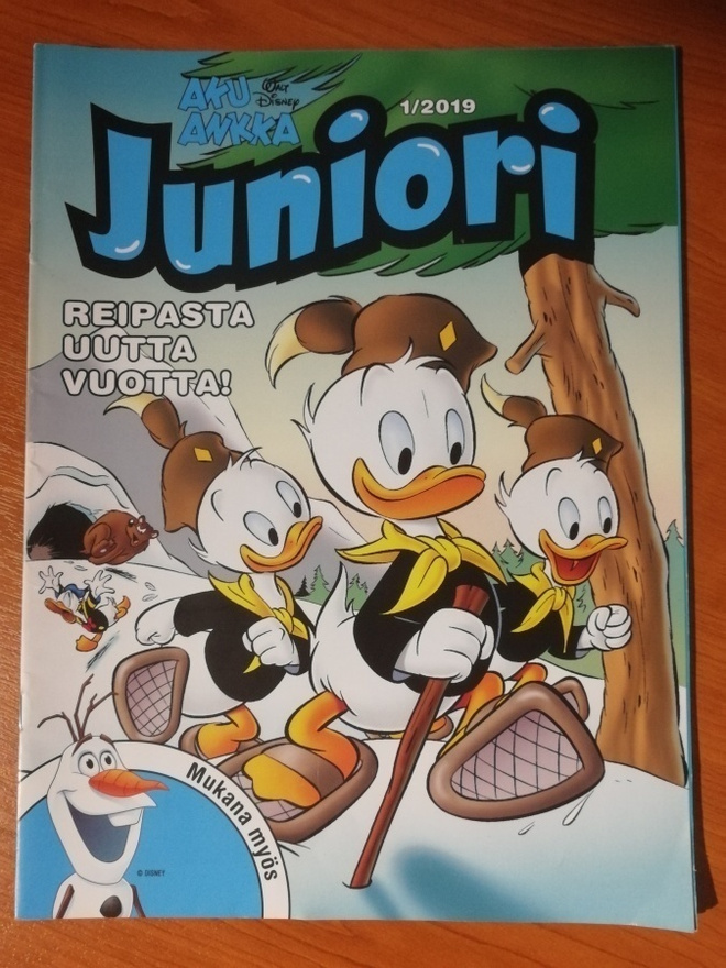 Aku Ankka Juniori Nro 1 / 2019