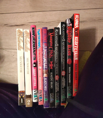 Erilaisia manga sarjoja