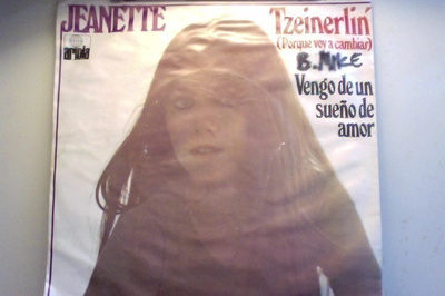 JEANETTE  ::  TZEINERLIN'  ::  VINYYLI  7"    1977   !!