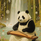 Panda soittaa kannelta - pikkukuva 1