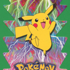 Pokémon 2001 Topps Pikachu Die-Cut Embossed - pikkukuva 1
