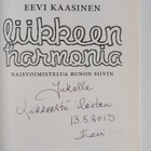 Eevi Kaasinen : Liikkeen harmonia : naisvoimistelua runon... - pikkukuva 3
