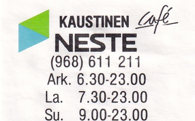 Kaustinen,  NESTE      6/10