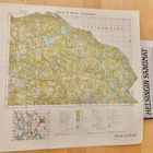VANHA Armeijan Kartta Kuolismaa Luov. Alue - pikkukuva 1