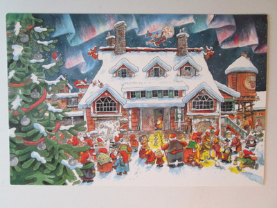 KULKEMATON MAURI KUNNAS JOULUKORTTI